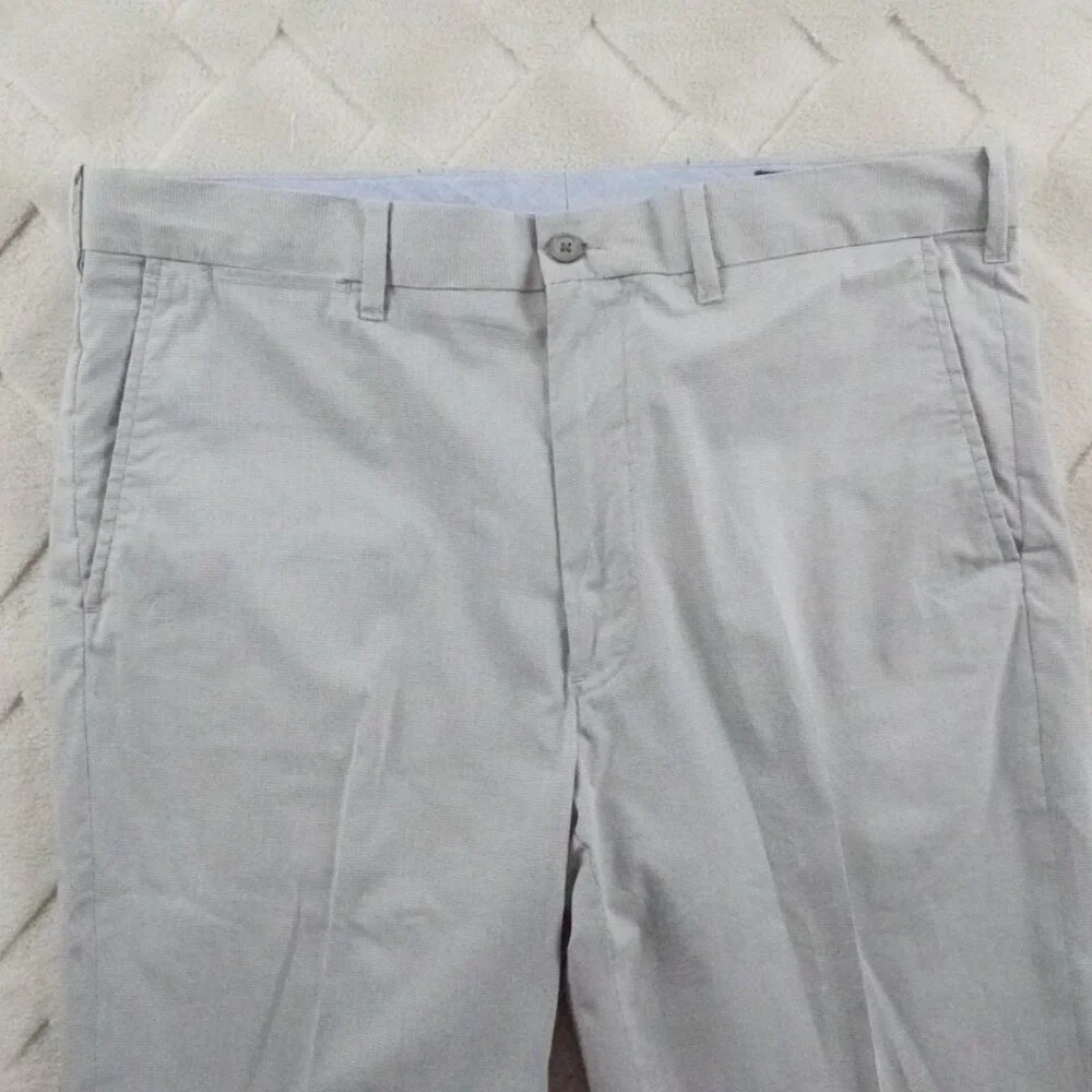 Polo Ralph Lauren Golf Mini-Check Tailored Fit Pants Mens 34x28 Gray